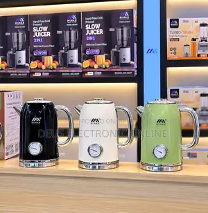 Mimax Rapidboil Premium Kettle*
*Tsh/=99000
*Mx-777j / 1800w/ 2.3l*