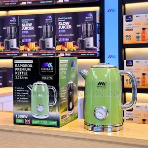 Mimax Rapidboil Premium Kettle*
*Tsh/=99000
*Mx-777j / 1800w/ 2.3l*