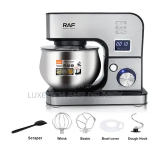 RAF R.6606 Kitchen Stand Mixer 1400W – 5L Bowl With Digital Display