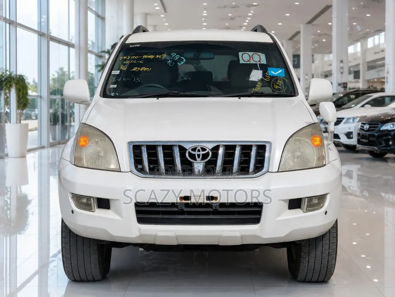 Toyota Land Cruiser Prado 2007 White