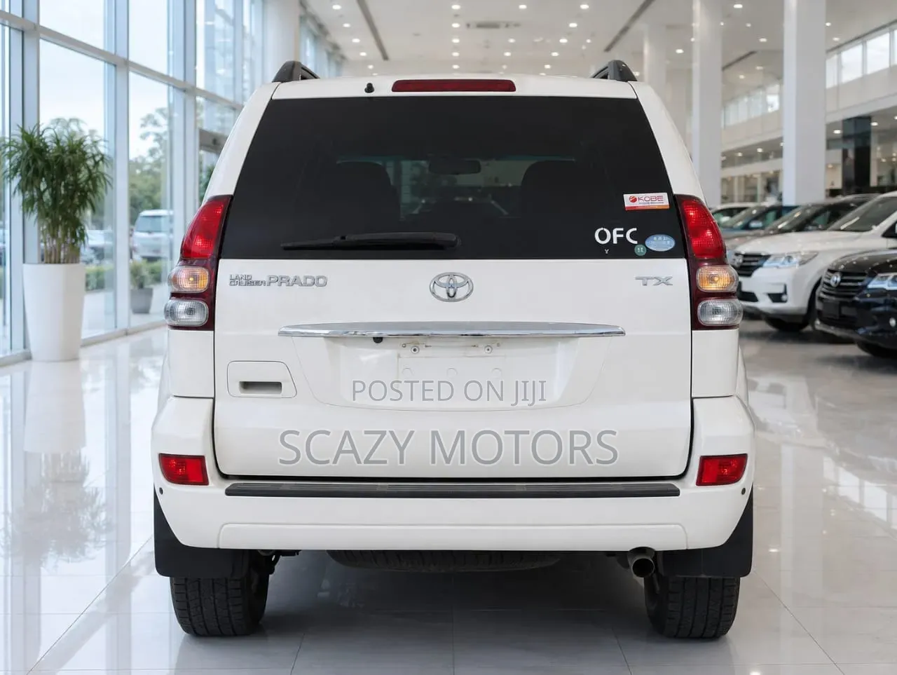 Toyota Land Cruiser Prado 2007 White
