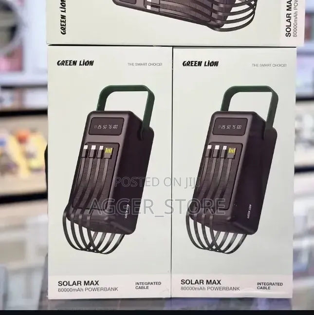 GreenLion Solar Max 80000mAh PowerBank