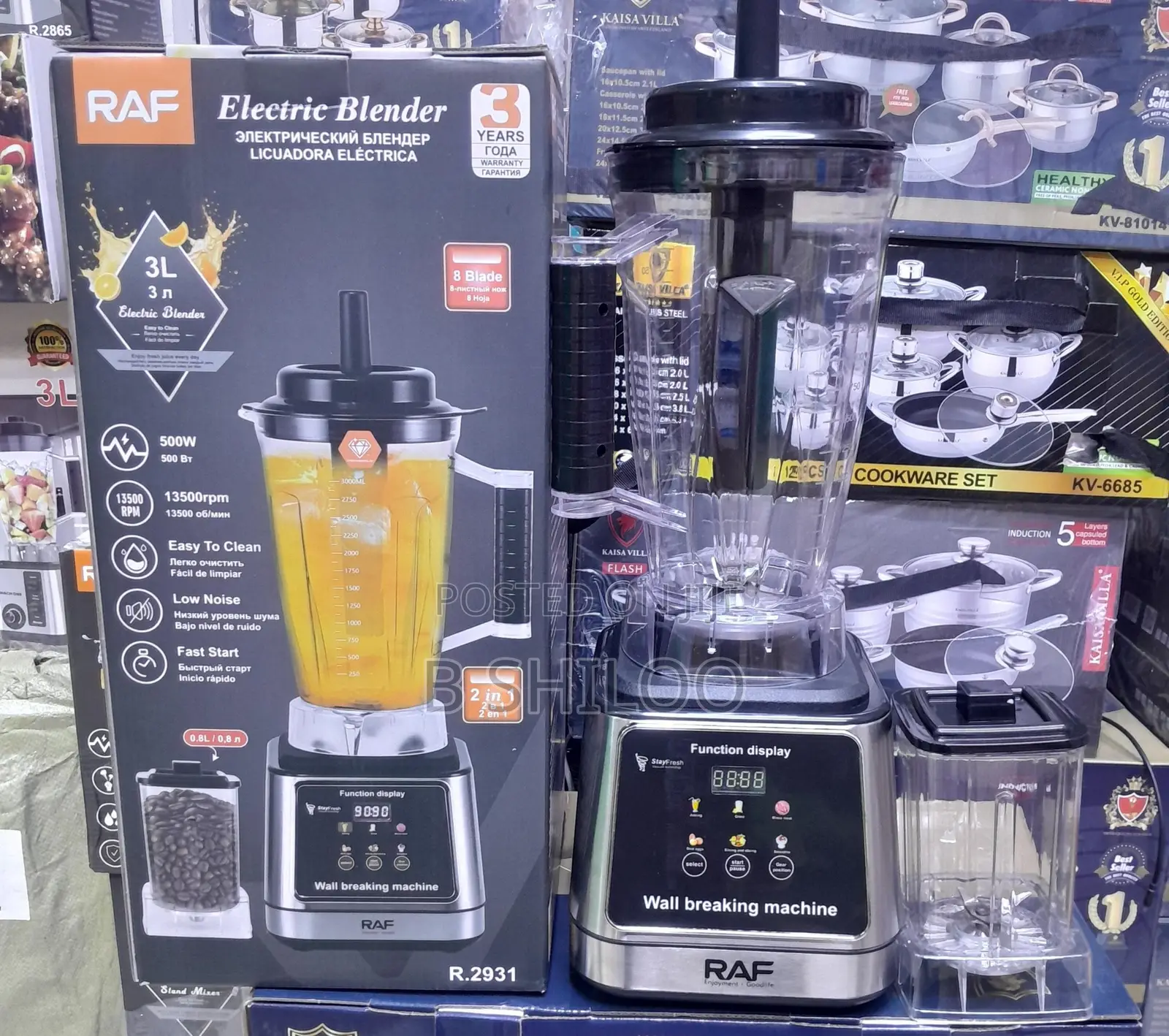 Raf Electric Digital Blender