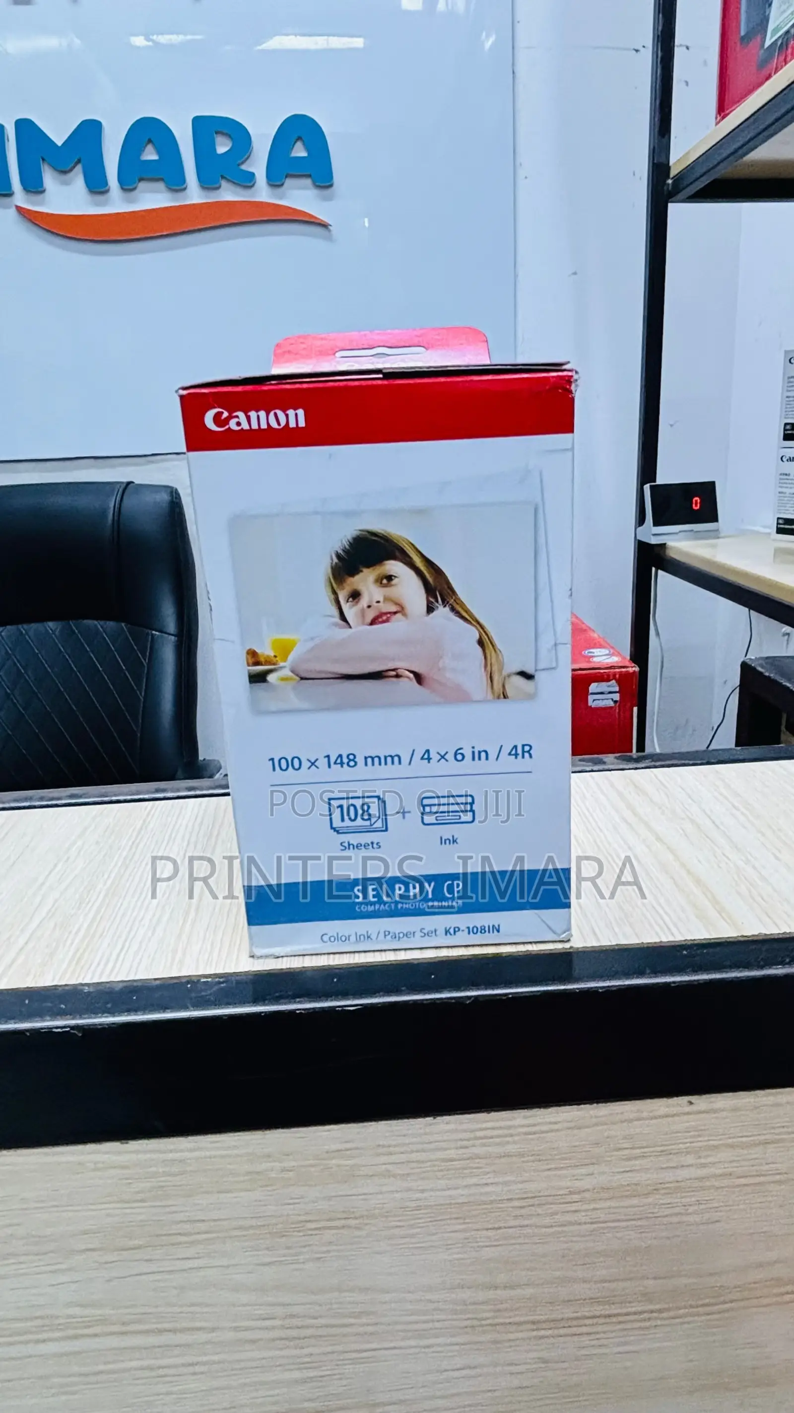  Canon Kp-108in — Color Ink / Paper Set