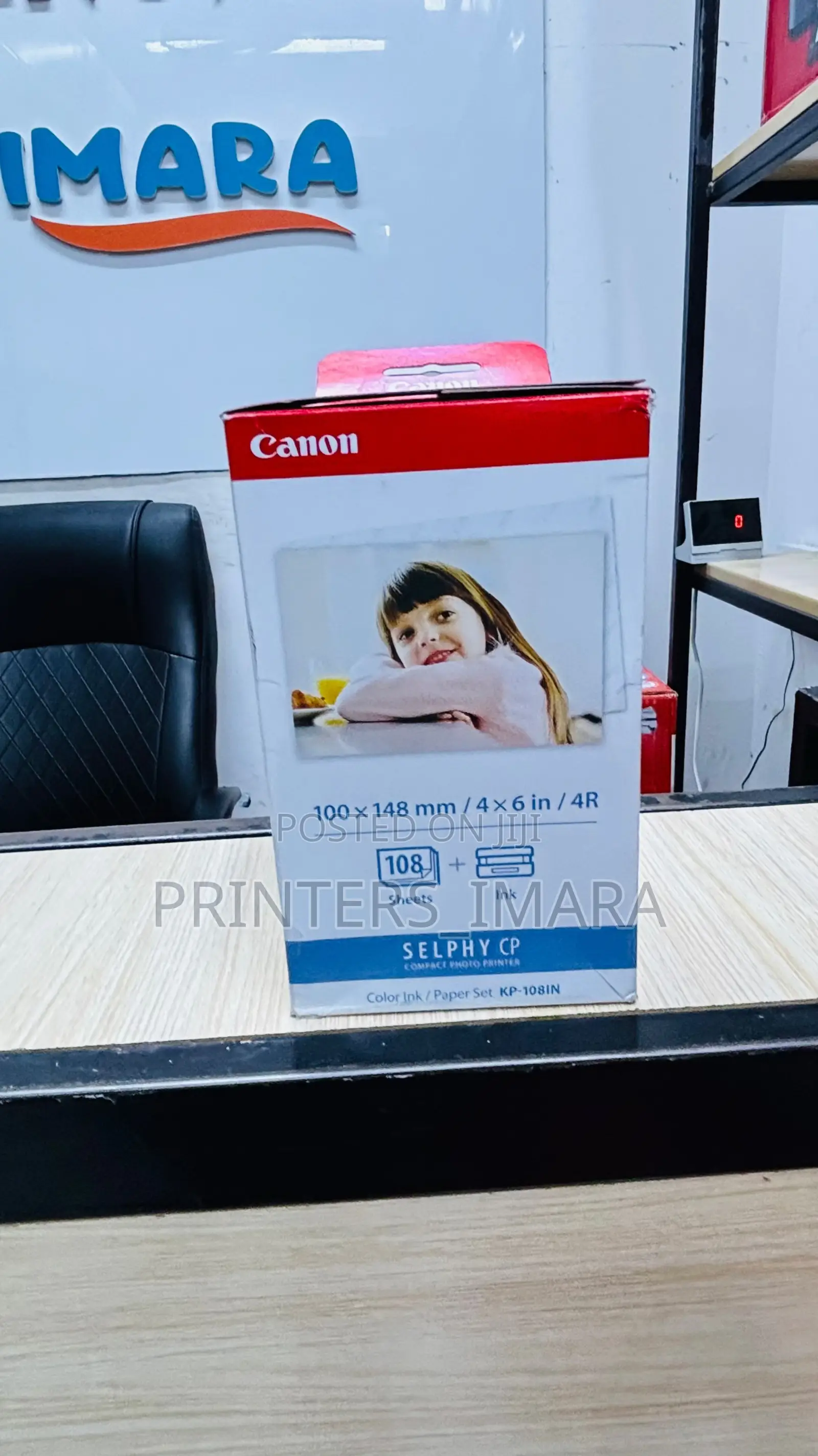  Canon Kp-108in — Color Ink / Paper Set
