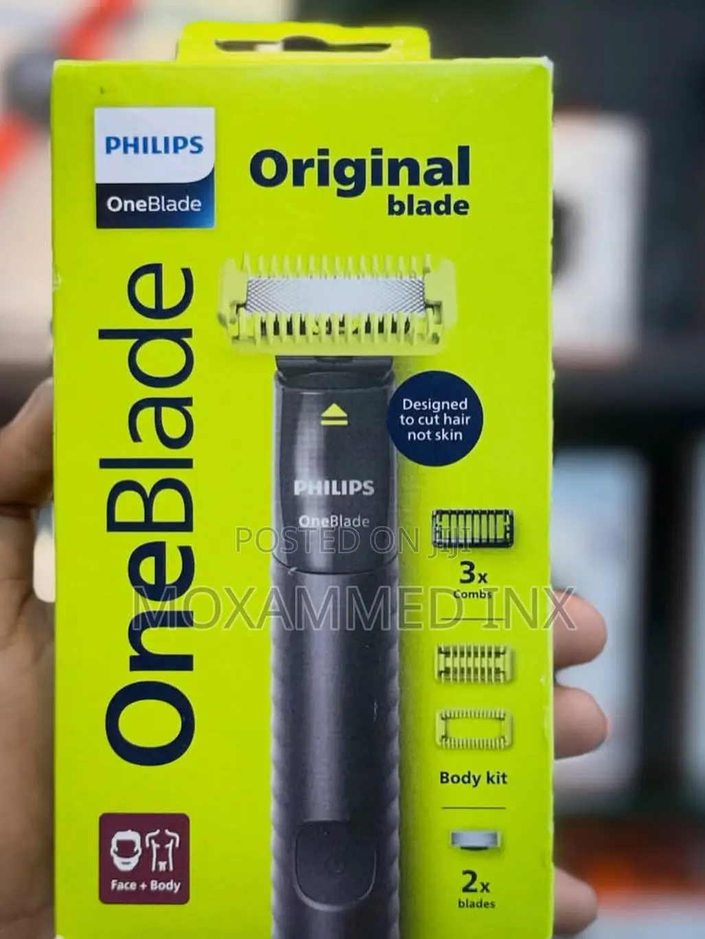 Philips OneBlade Face + Body Electric Trimmer and Shaver Kit
