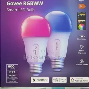 Govee RGBWW Smart LED Bulb WifiPack of 2pcs