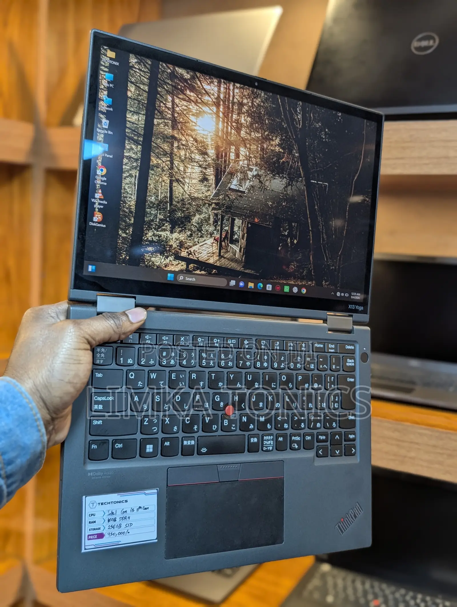 New Laptop Lenovo ThinkPad x13 Yoga 16GB Intel Core i5 SSD 256GB