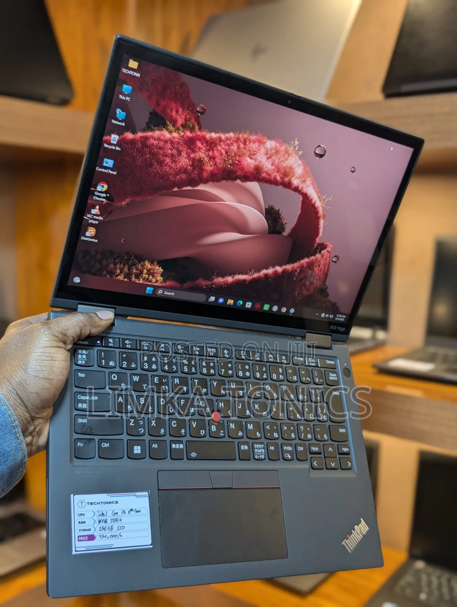 New Laptop Lenovo ThinkPad x13 Yoga 16GB Intel Core i5 SSD 256GB