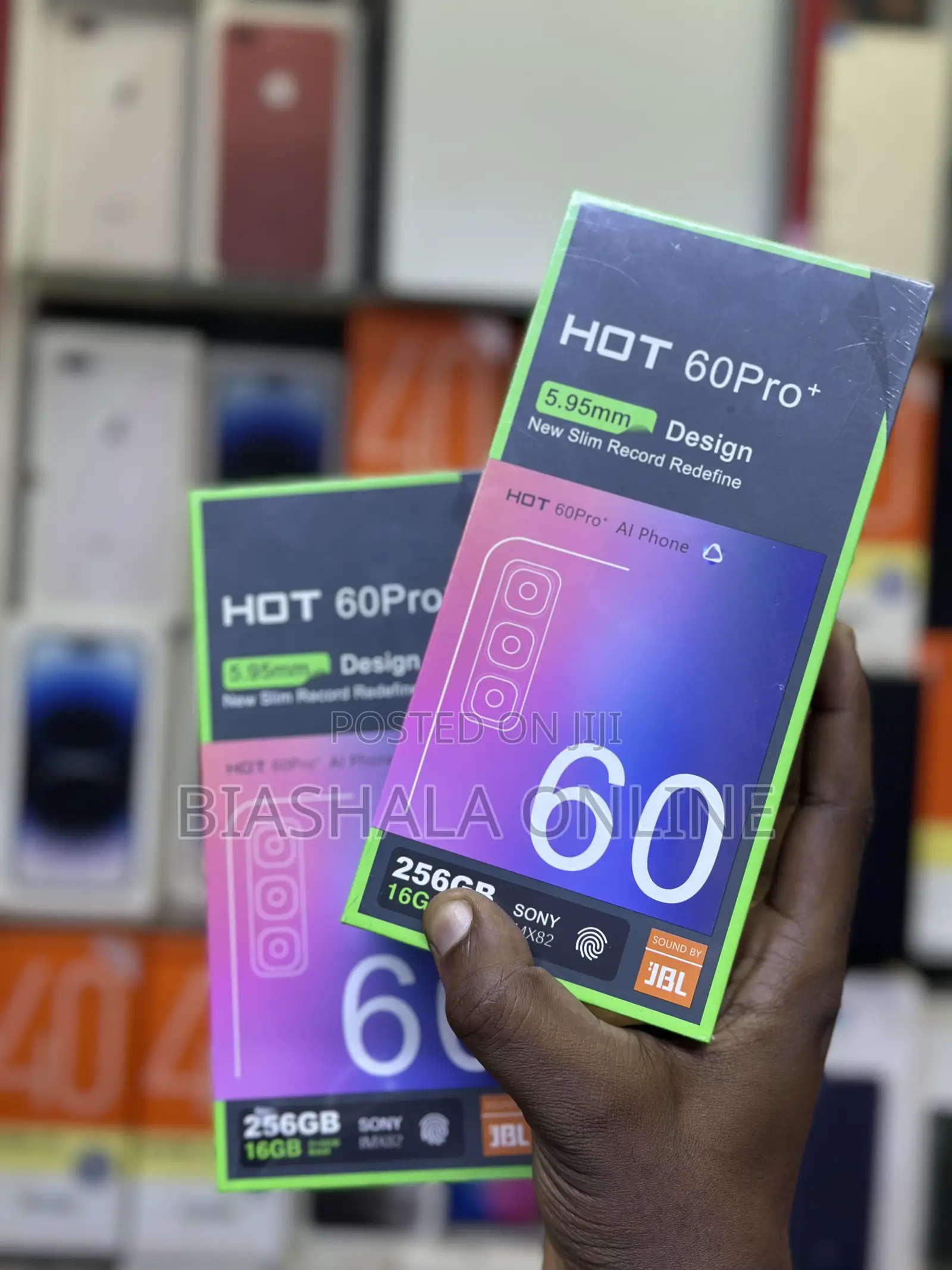 New Infinix Hot 60 Pro+ 256 GB