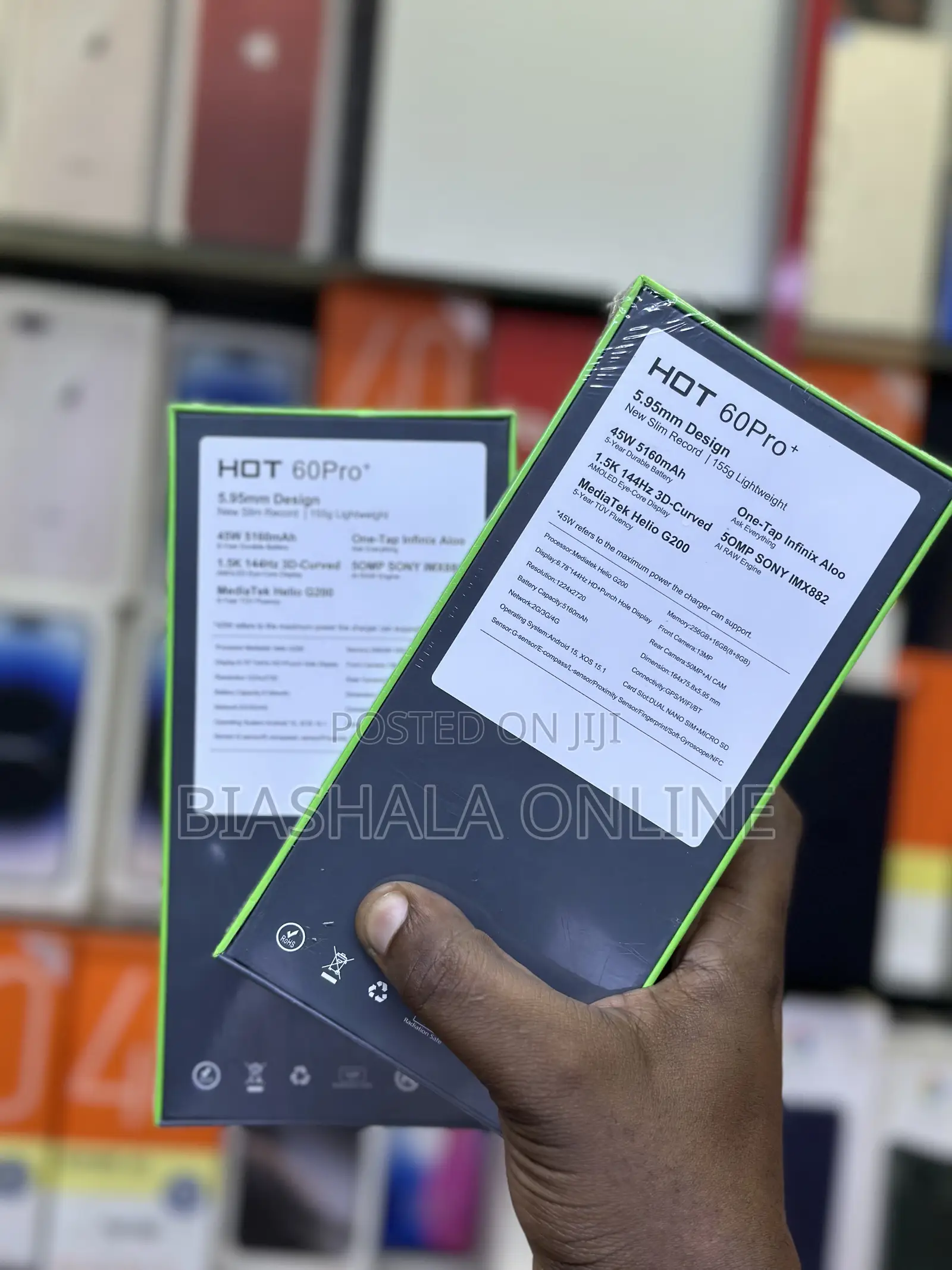 New Infinix Hot 60 Pro+ 256 GB