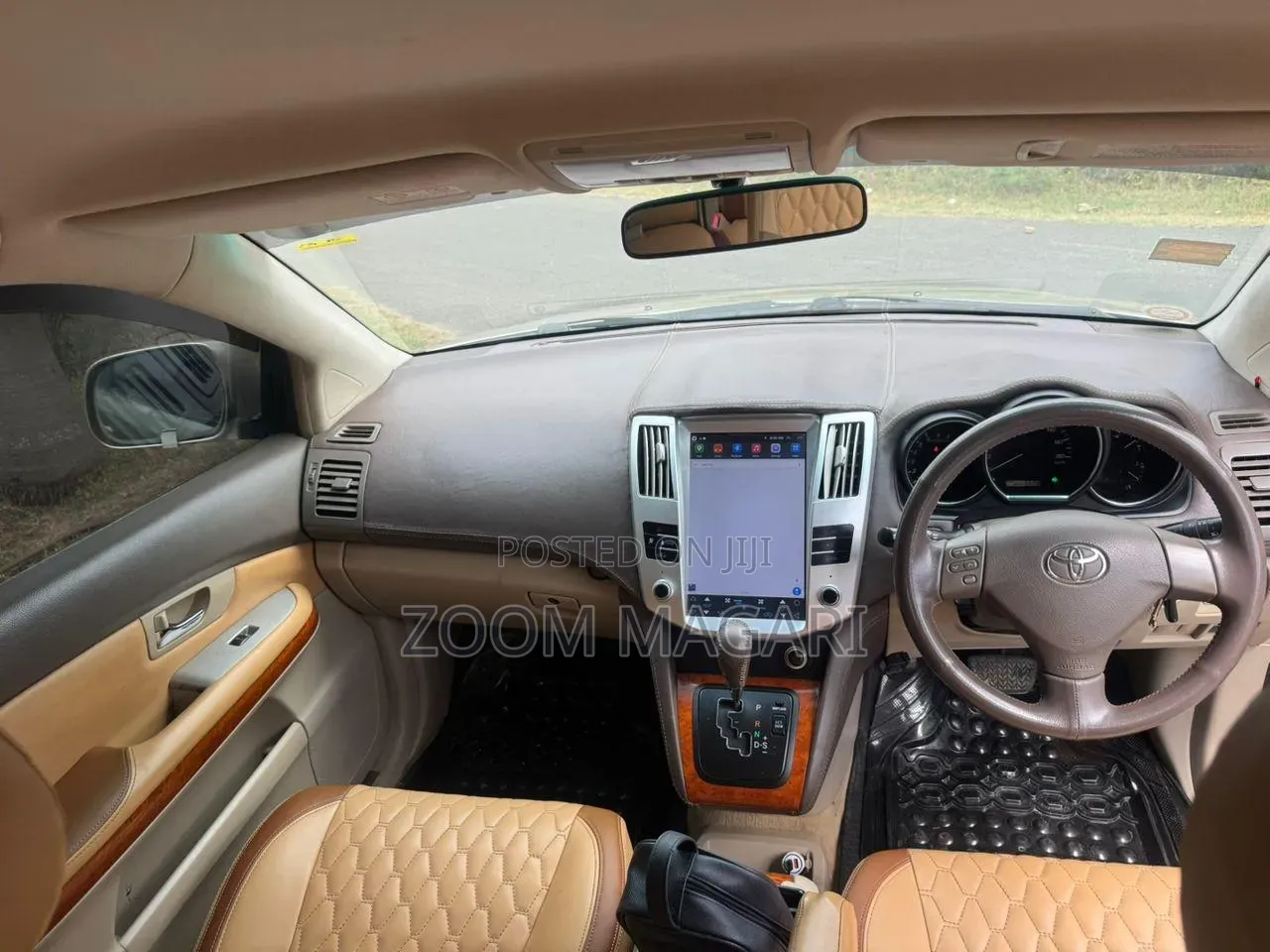 Toyota Harrier 2007 Beige