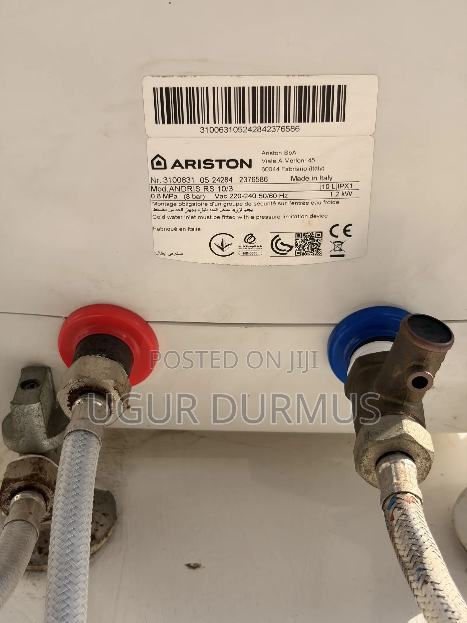 Ariston Water Heater