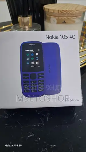 New Mobile Phone Blue