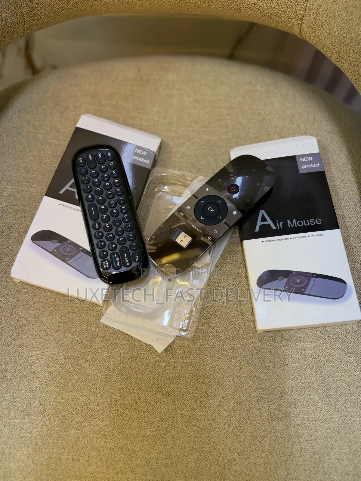 Air Mouse Keyboard – 3-in-1 Wireless for Smart TV, Android Box and PC