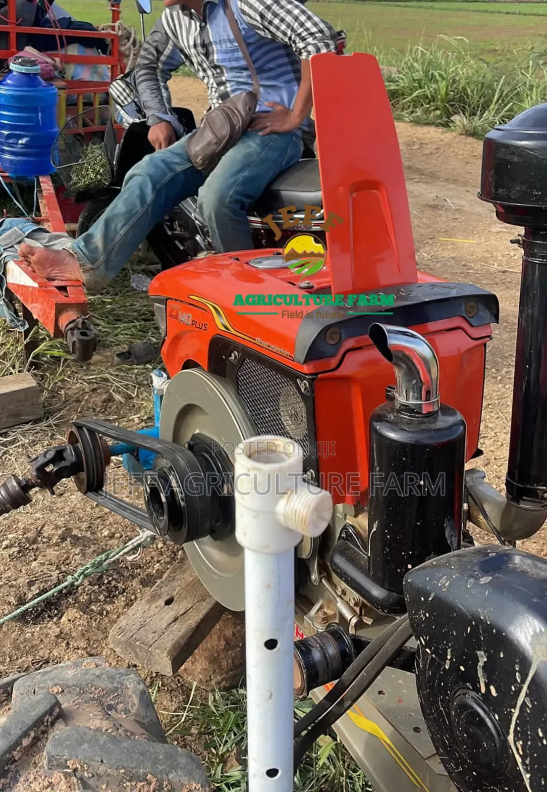 Powertiller Ya 16hp Zt 140 Plus