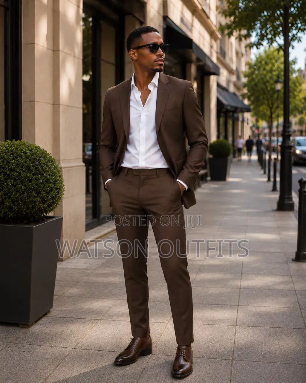 3 Colours Carlos Cardini Brand 2 PCS Men's Original Suits