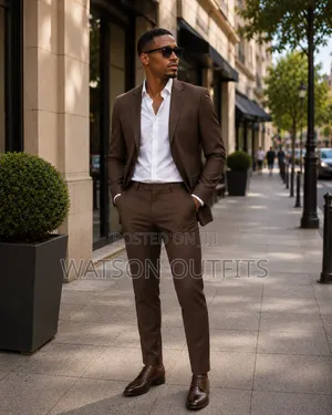 3 Colours Carlos Cardini Brand 2 PCS Men's Original Suits
