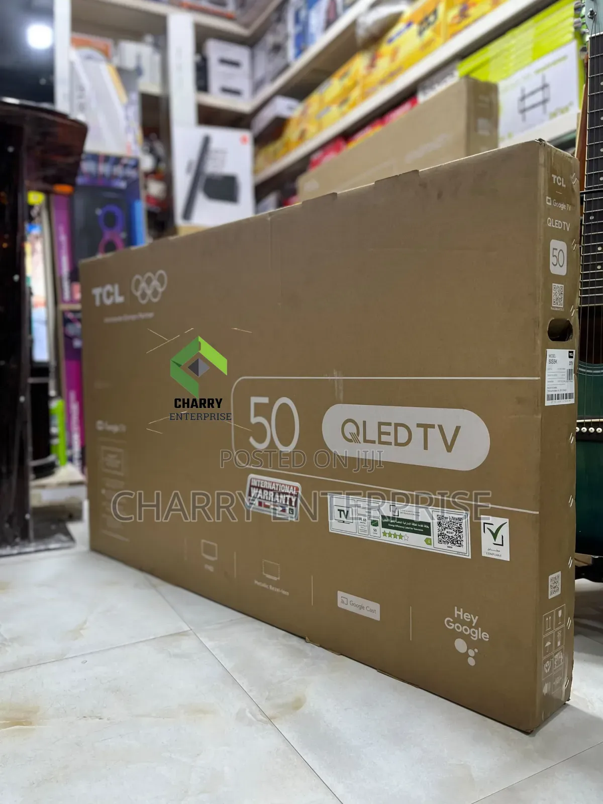 TCL Smart Qled TV Inch 50 4K HDR Google TV 
Dolby Audio 
Dolby Vision