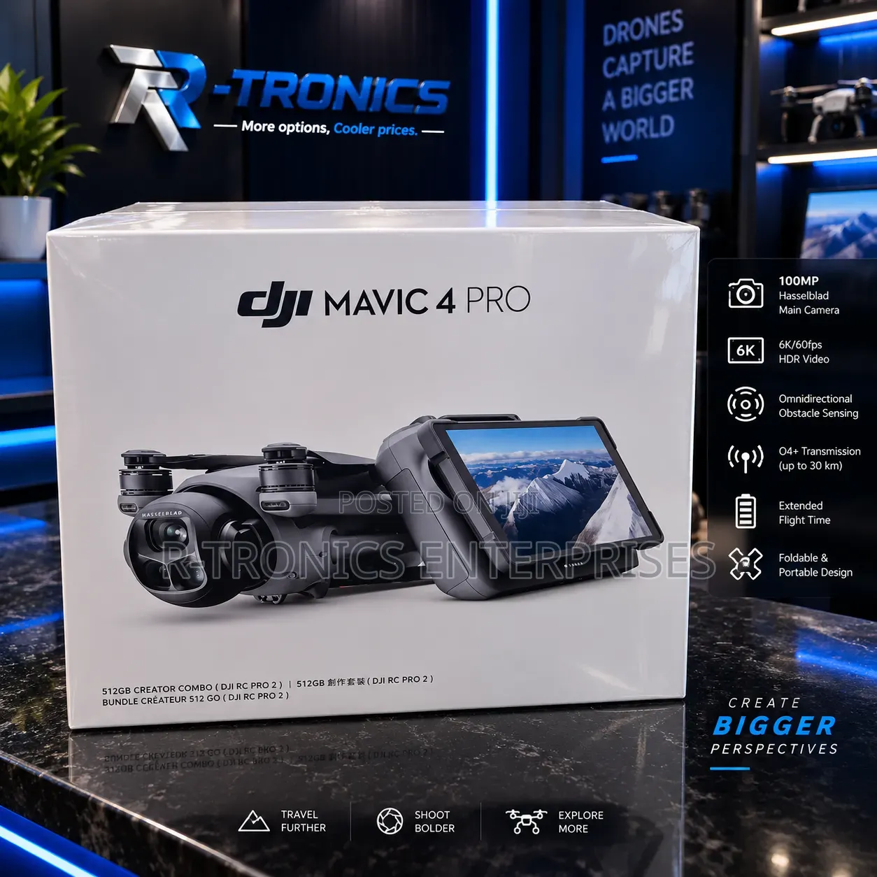 Dji Mavic 4 Pro 512gb Creator Combo