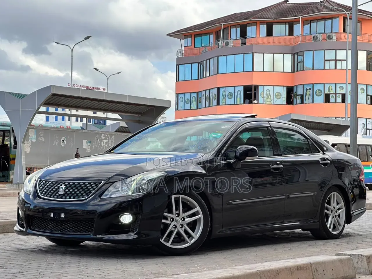 Toyota Crown 2008 Matt Black