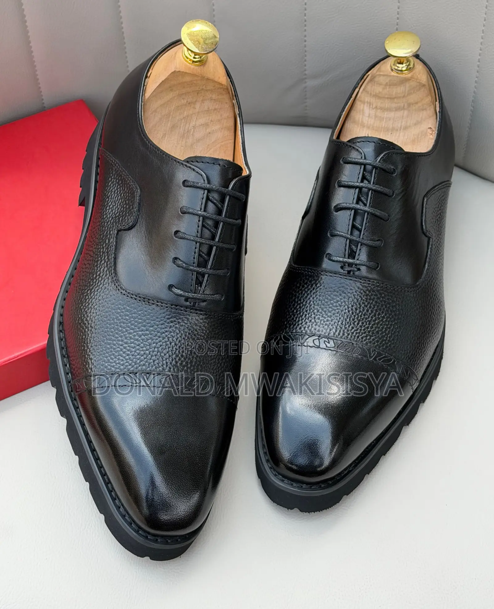 Leather Clarks