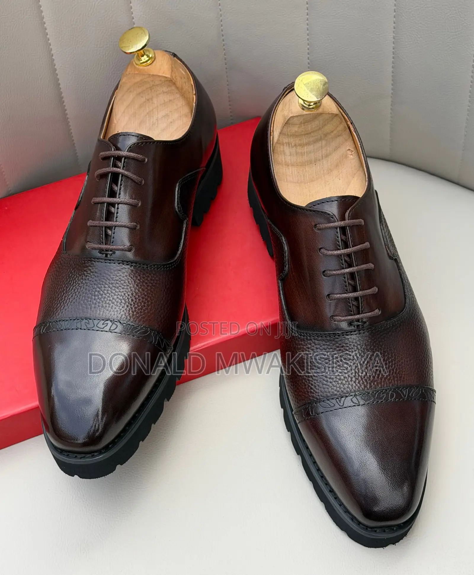 Leather Clarks