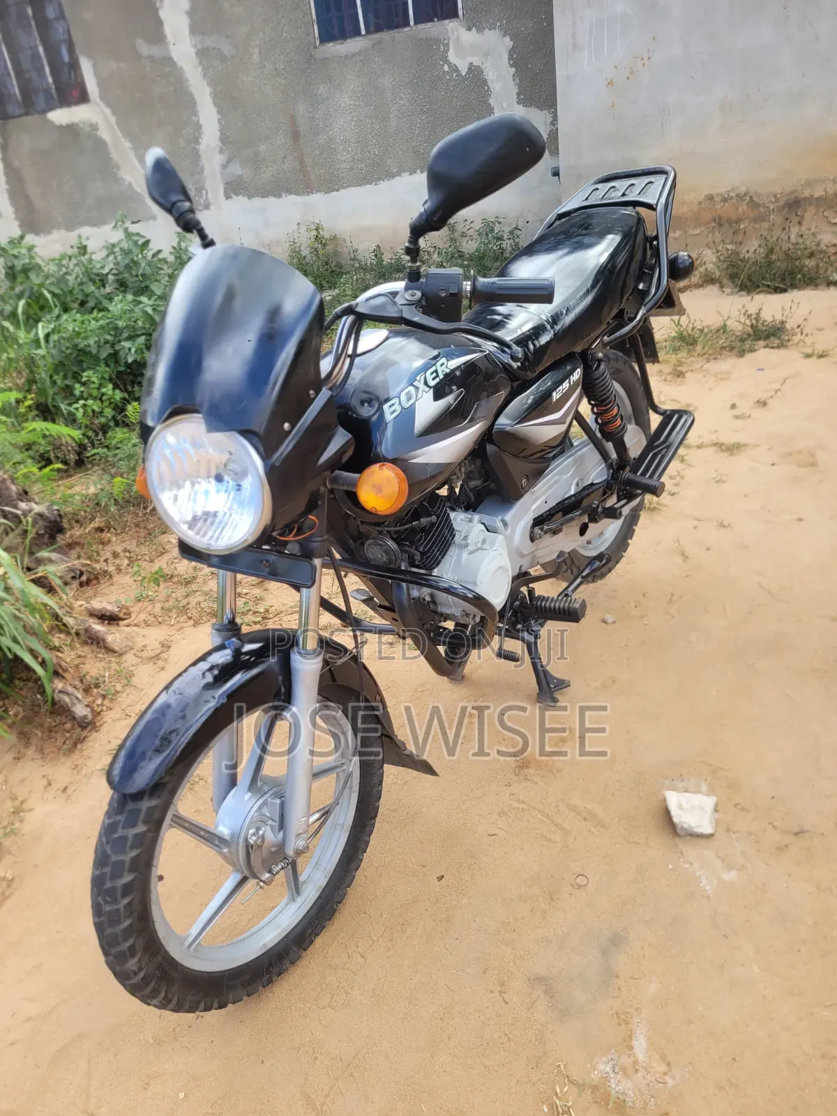 Bajaj Boxer 125 2026 Black