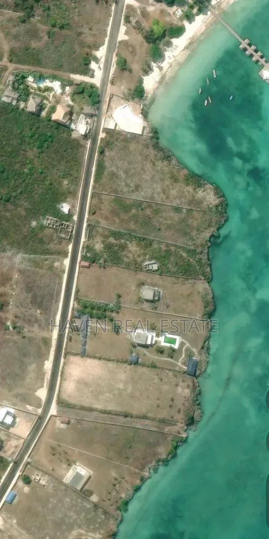 Exclusive Cliff Beach Front Land for Sale at Jambiani Zanzibar