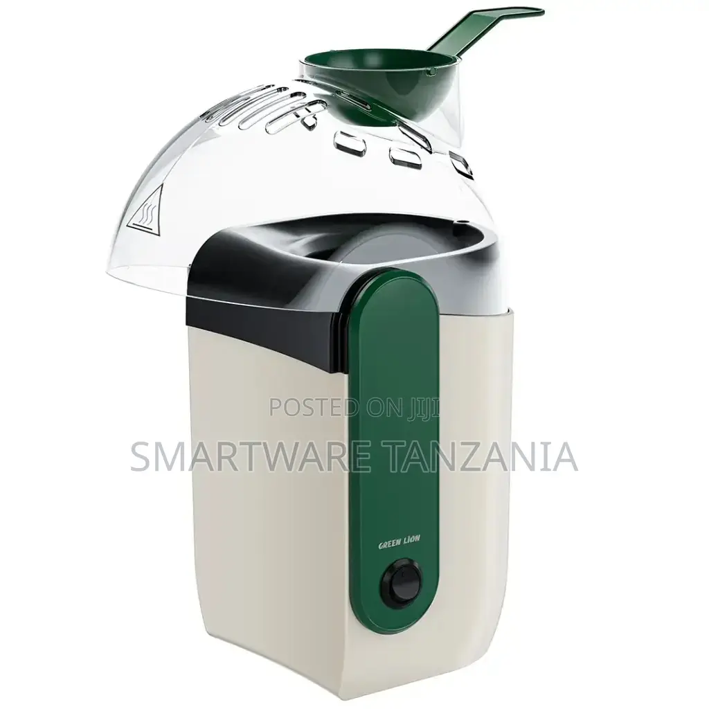 Green Lion Pop Mate Popcorn Maker 1200W Power, 60g Per Batch, Aluminum