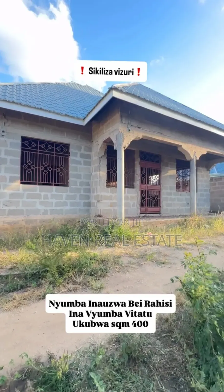 3bdrm House in Goba for sale