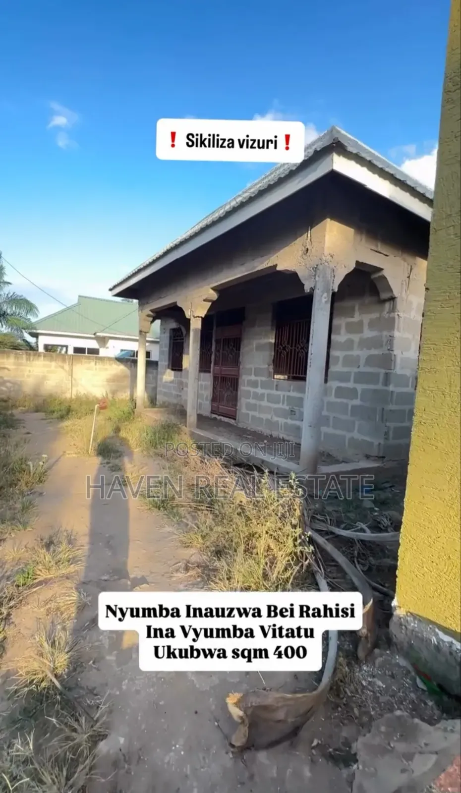 3bdrm House in Goba for sale