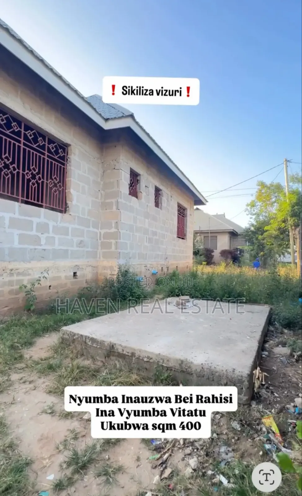 3bdrm House in Goba for sale