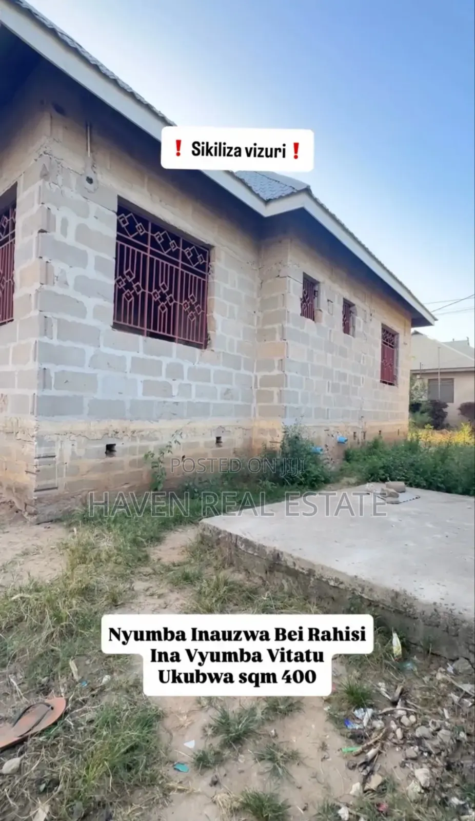 3bdrm House in Goba for sale