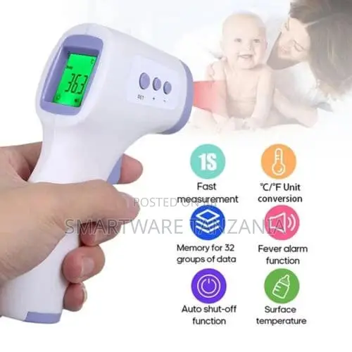 Digital LCD Infrared Thermometer Non-Contact Forehead Baby Temperature