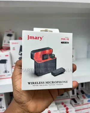 Jmary MW-16 Wireless Microphone With Noise Cancelling 2.4GHz Frequency