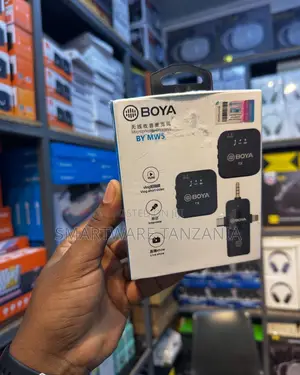 BOYA BY-MW5 Wireless Microphone System, 3.5mm TRS Output, Compact
