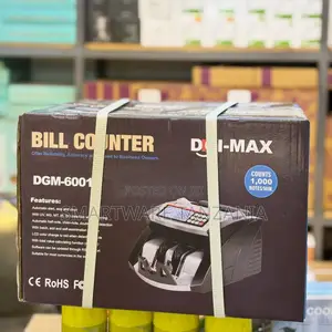 DGM Bill Counter DGM-6001 With UV, MG, MT, IR Detection 1000 Notes/Min