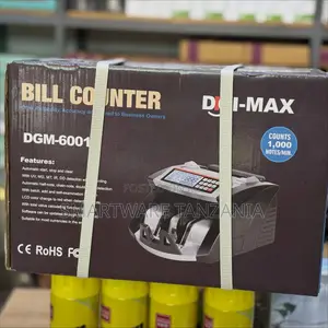 DGM Bill Counter With 200 Bill Hopper Capacity, 21000 PCS/Min Speed