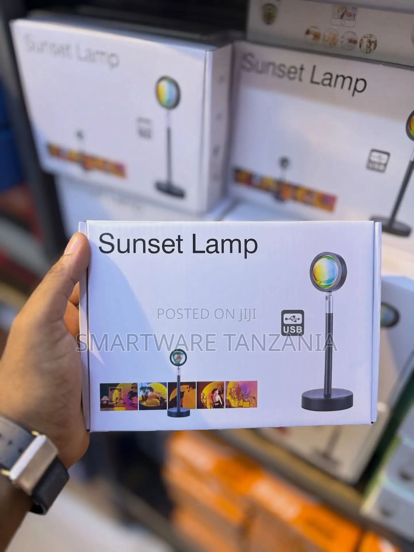 Sunset Lamp USB Powered Projector With Adjustable Color Temperature