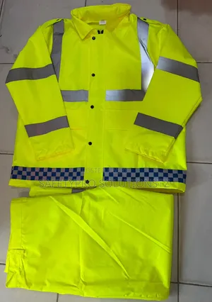 Heavy High Visibibility PVC Rain/Winter Suit