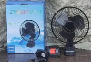 Portable Rechargeable Lithium Battery Mini Fan – Cordless Table Fan