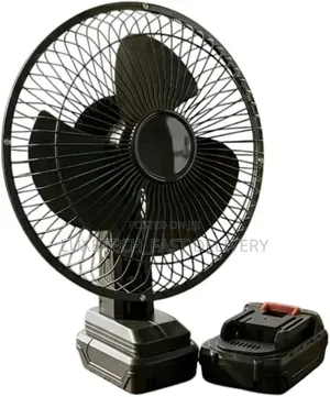 Portable Rechargeable Lithium Battery Mini Fan – Cordless Table Fan