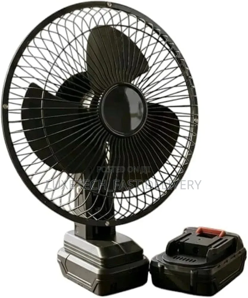Portable Rechargeable Lithium Battery Mini Fan – Cordless Table Fan