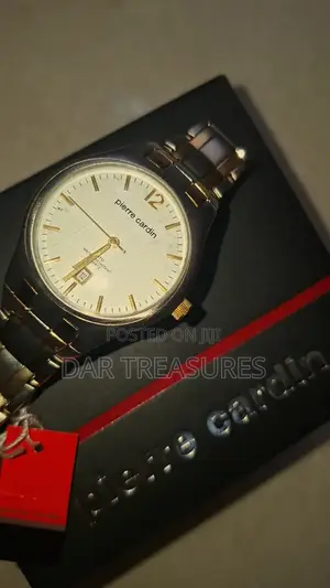 Original Pierre Cardin Men's Quartz Watch - Full Box Manual