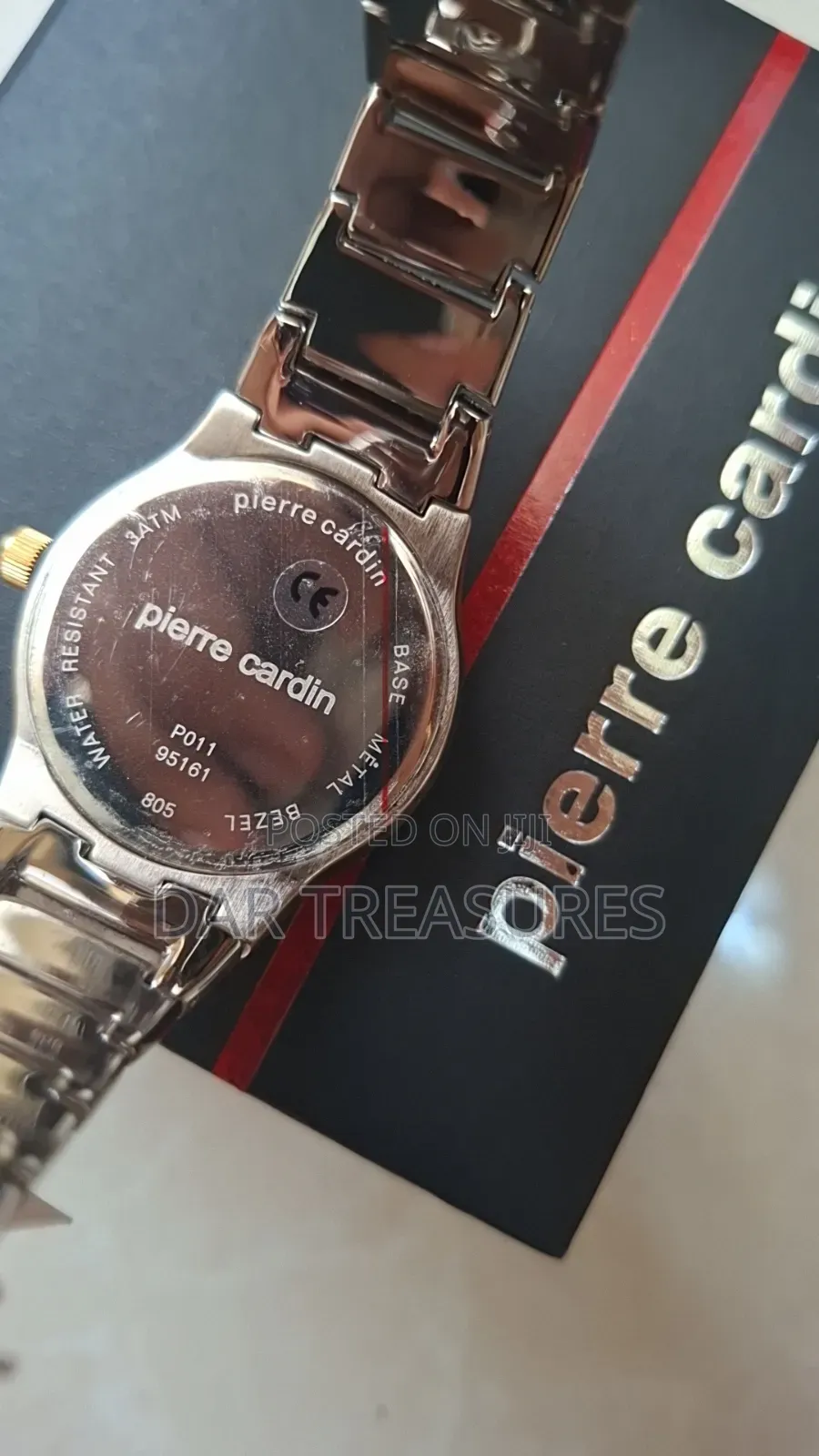 Original Pierre Cardin Men's Quartz Watch - Full Box Manual