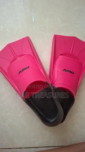 Original Maru Swim Training Fins - Pink/Black (Size EU 35-36)