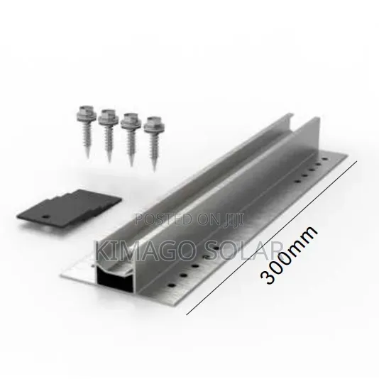 300mm Mini Rail Ya Kufungia Solar Panel Kwenye Roof