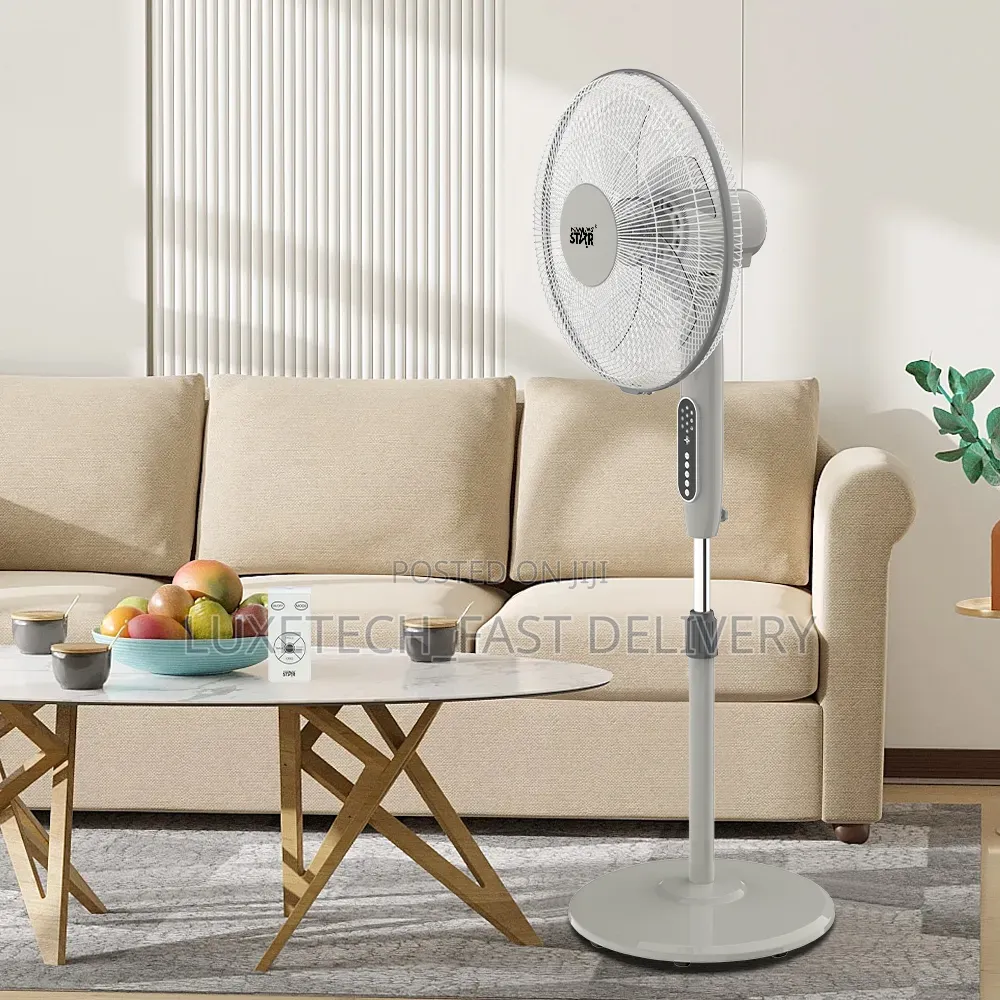 Winning Star ST-4020 16-Inch Electric Stand Fan – 3 Speed With Timer