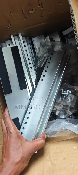 Rail Fupi Ya Solar Panel Mounting Aluminium Mikoani Tunatuma
